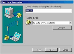 Windows 95 Dial-Up Networking Upgrade
